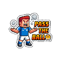 Angry Football Sticker
