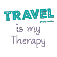 trustedtravelgirl travel therapy ttg trusted travel girl Sticker