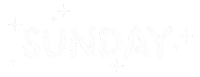 Days Of The Week Sunday Sticker
