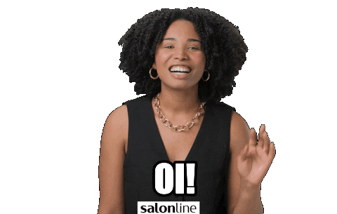 Hello Sticker by Salon Line