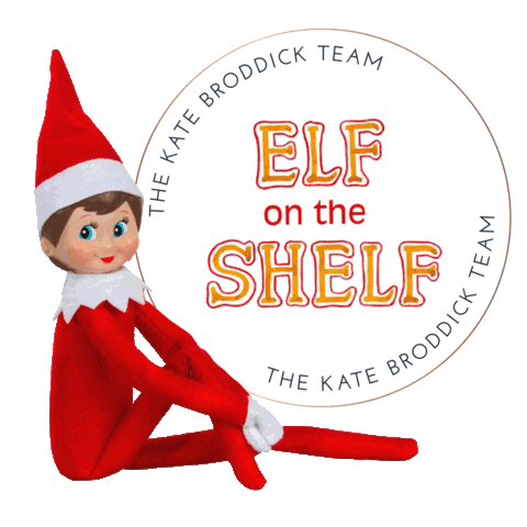 Elf On The Shelf Sticker by The Kate Broddick Team