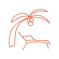 Summer Beach Sticker