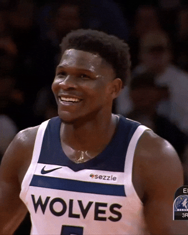 Nba Clap GIF by Minnesota Timberwolves