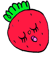 nyanndrea wow red look fruit Sticker