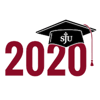 Graduation Class Of 2020 Sticker by Saint Josephs University