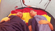 wake up sleeping GIF by Trackside Legends