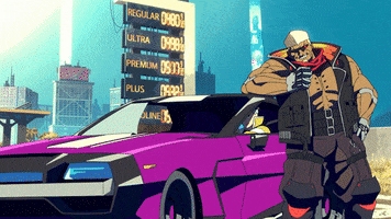 Car Driving GIF by Cyberpunk: Edgerunners