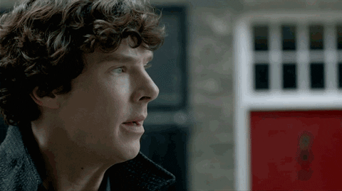 punch me benedict cumberbatch GIF by Sherlock