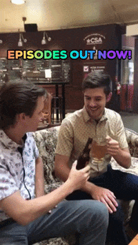 The_Why_and_How_Podcast cheers podcast GIF