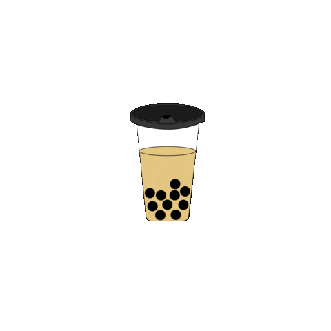 Bubble Tea Drink Sticker by V10 Projects