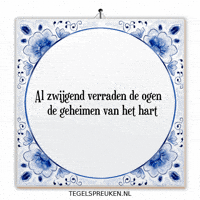 Hart Reflectie GIF by Tegelspreuken.nl
