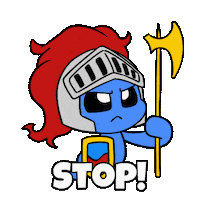 Stop It Enough Is Enough Sticker by Christophers Genie