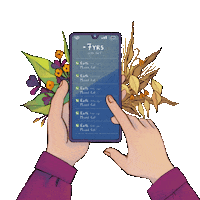 Calling Greta Thunberg Sticker by TheFactory.video