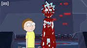 Rick And Morty Hug GIF by Adult Swim