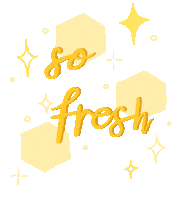 So Fresh Gold Sticker