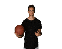 basketball basket Sticker by whylder