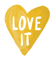 I Love It Hearts Sticker by Daniela Nachtigall