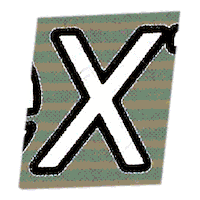 Typography X Sticker