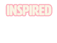 Inspired Pink Sticker by LovEvolution