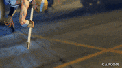 Landing Video Game GIF by CAPCOM