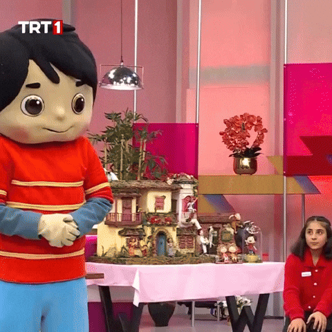 Costume Wow GIF by TRT