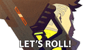 Lets Go Netflix Sticker by Cyberpunk: Edgerunners