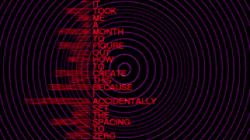 Loop Text GIF