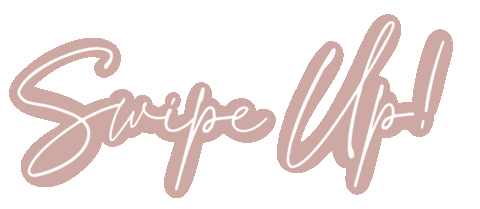 Pink Swipe Up Sticker