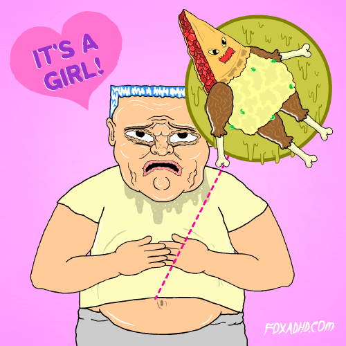 Mashed Potatoes Girl GIF by Animation Domination HighDef