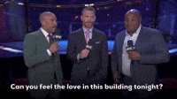 Can you feel the love in this building tonight