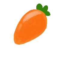 Fruit Carrot Sticker