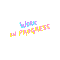 Emprender Work In Progress Sticker