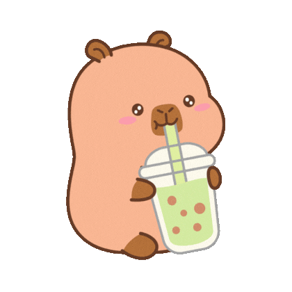 Happy Bubble Tea Sticker