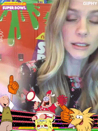 brooklyn decker GIF by Nickelodeon at Super Bowl