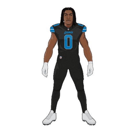 Detroit Lions Dance Sticker by Panini America
