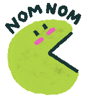 Hungry Food Sticker by Torkel Tirén