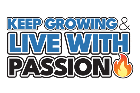 Quote Growing Sticker by studentlifeacademy