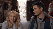 Happy Emily Osment GIF by Hallmark Mystery