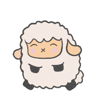 Sheep Lamb Sticker by Rainbow Rabbits