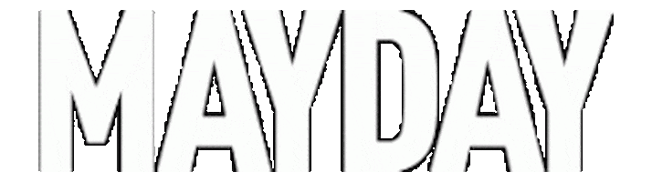 logo Sticker by MayDay Dist