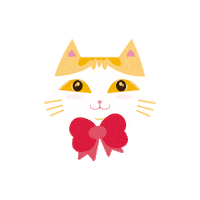 Cat Bowtie Sticker