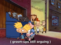 hey arnold nickelodeon GIF