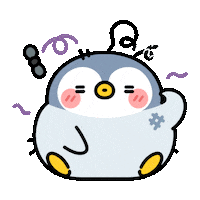 komunkyung 현대큐밍 큐밍 큐펭이 현대렌탈케어 Sticker