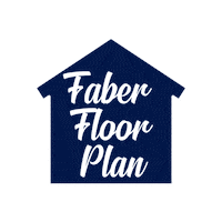 New Home Floor Plan Sticker by Faber Builders, Inc.