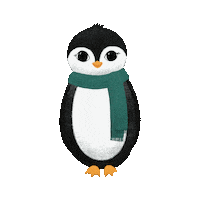 papirovamamaspk winter penguin czech papirovamama Sticker