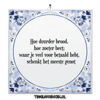 Humor Genieten Sticker by Tegelspreuken.nl