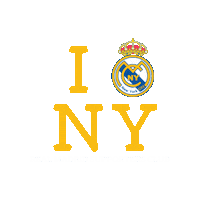Iloveny Sticker by MadridistasNYC