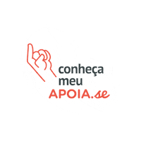 apoiase_ crowdfunding mao cta dedo Sticker