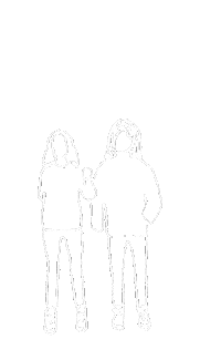 Friends Ghost Sticker