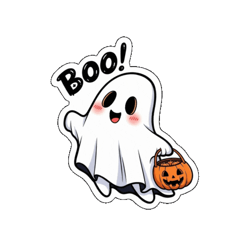 October 31 Halloween Sticker